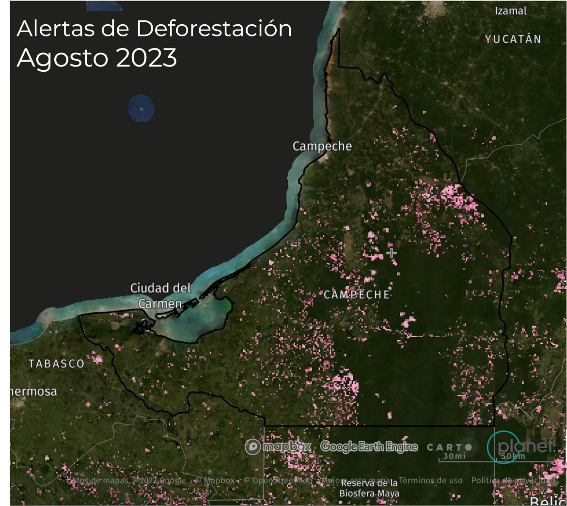 La expansión de la soya y la conservación de agua y ambiente en Campeche