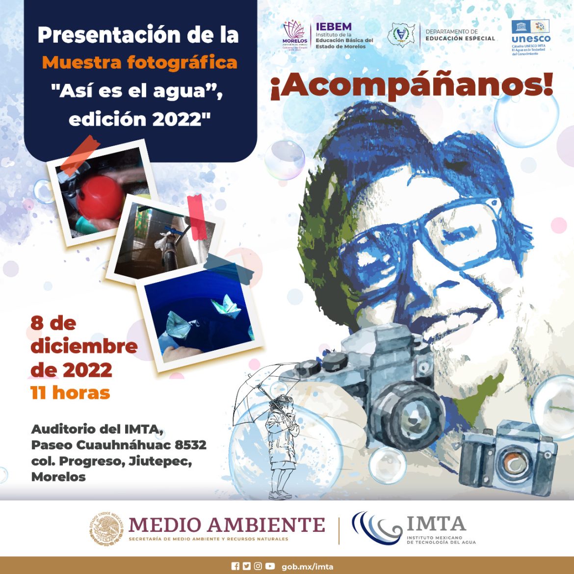 Presentación de la Muestra fotográfica Así es el agua, edición 2022