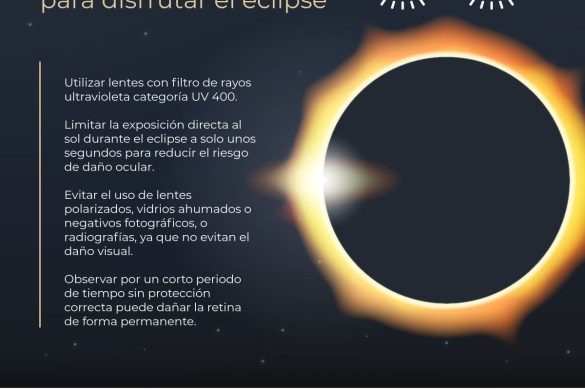 Imagen ilustrativa de un Eclipse total de sol