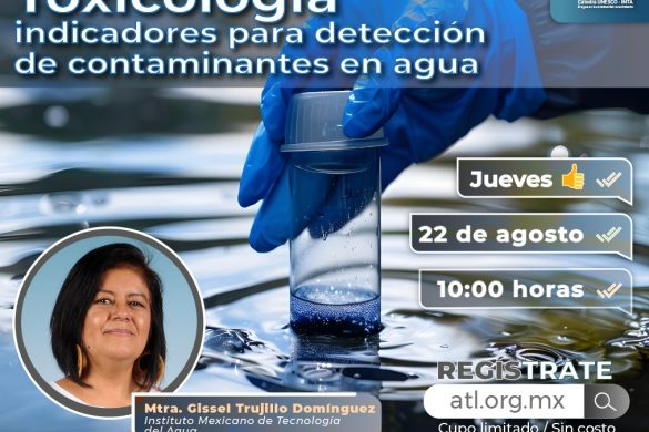 Toxicología indicadores para detección de contaminantes en agua
