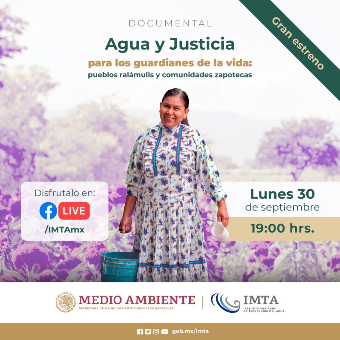 Agua y Justicia para los Guardianes de la Vida: pueblos ralámulis y comunidades zapotecas Imagen ilustrativa del documental Agua y Justicia para los Guardianes de la Vida: pueblos ralámulis y comunidades zapotecas