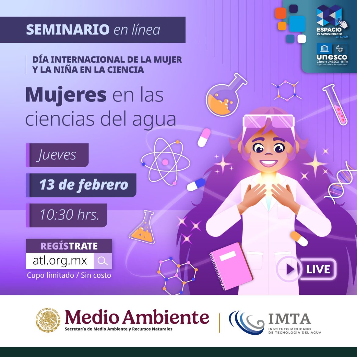 Mujeres en las ciencias del agua