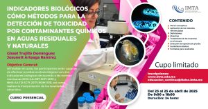 Indicadores biológicos cómo métodos para la detección de toxicidad por contaminantes químicos en aguas residuales y naturales.