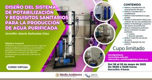 Diseño del sistema de potabilización y requisitos sanitarios para la producción de agua purificada (Conceptos básicos).