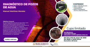 Diagnóstico de pozos de agua.