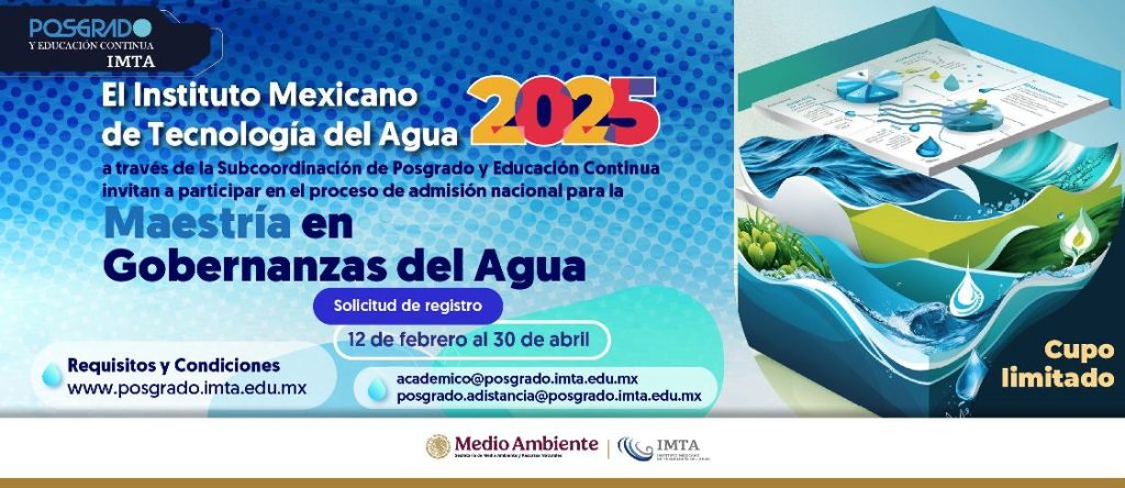 Maestría en Gobernanzas del Agua 2025