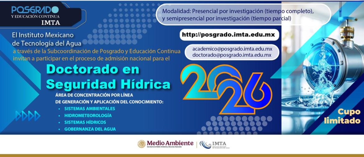 Doctorado en Seguridad Hídrica